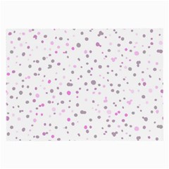 Dots Pattern Large Glasses Cloth (2-side) by ValentinaDesign