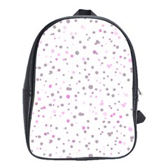 Dots Pattern School Bags(large)  by ValentinaDesign