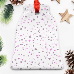 Dots pattern Bell Ornament (Two Sides)