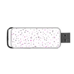 Dots pattern Portable USB Flash (Two Sides)