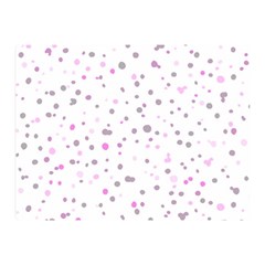 Dots pattern Double Sided Flano Blanket (Mini) 