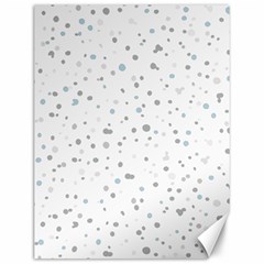 Dots Pattern Canvas 12  X 16   by ValentinaDesign