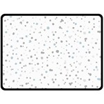 Dots pattern Double Sided Fleece Blanket (Large)  80 x60  Blanket Front