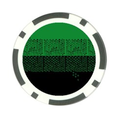 Abstract Art  Poker Chip Card Guard (10 Pack) by ValentinaDesign