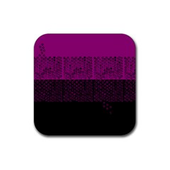 Abstract Art  Rubber Coaster (square)  by ValentinaDesign