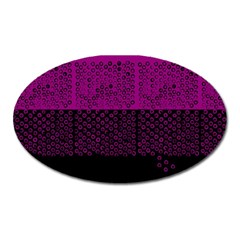 Abstract Art  Oval Magnet