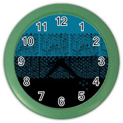 Abstract Art  Color Wall Clocks by ValentinaDesign