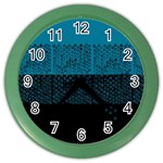 Abstract art  Color Wall Clocks Front