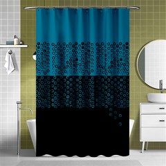 Abstract Art  Shower Curtain 48  X 72  (small)  by ValentinaDesign