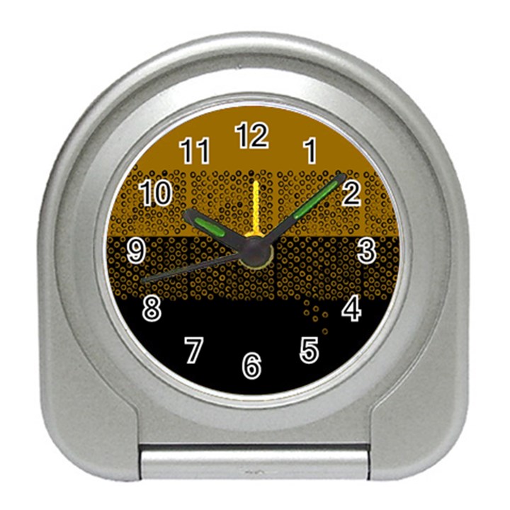 Abstract art  Travel Alarm Clocks