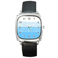 Abstract Art  Square Metal Watch by ValentinaDesign