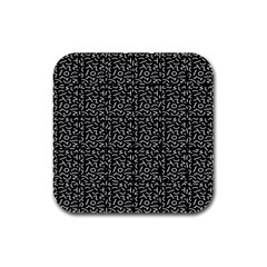 Abstract Art  Rubber Square Coaster (4 Pack) 