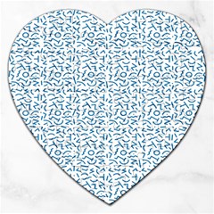 Abstract Art  Jigsaw Puzzle (heart) by ValentinaDesign