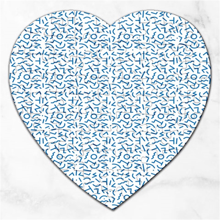 Abstract art  Jigsaw Puzzle (Heart)