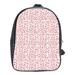 Abstract Art  School Bags(large) 