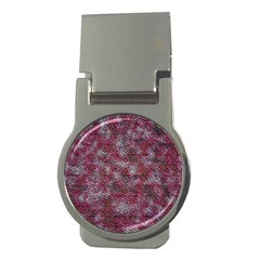 Pink texture                 Money Clip (Round)