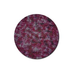 Pink texture                 Rubber Coaster (Round)