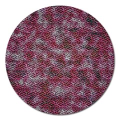 Pink Texture                 Magnet 5  (round) by LalyLauraFLM