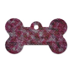 Pink texture                 Dog Tag Bone (One Side)