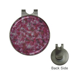 Pink texture                 Golf Ball Marker Hat Clip