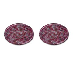 Pink texture                 Cufflinks (Oval)