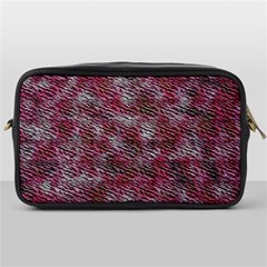 Pink texture                 Toiletries Bag (One Side)