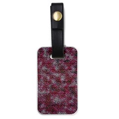 Pink texture                 Luggage Tag (one side)