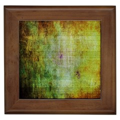 Grunge Texture               Framed Tile by LalyLauraFLM