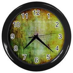 Grunge Texture               Wall Clock (black)