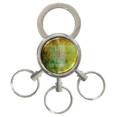 Grunge Texture               3-ring Key Chain by LalyLauraFLM