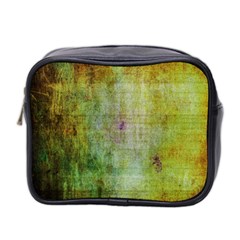 Grunge Texture               Mini Toiletries Bag (two Sides) by LalyLauraFLM