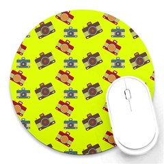 Camera pattern                Round Mousepad