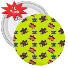 Camera pattern                3  Button (10 pack)