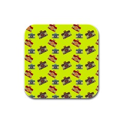 Camera pattern                Rubber Square Coaster (4 pack