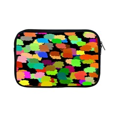 Colorful Paint On A Black Background           Apple Ipad Mini Protective Soft Case