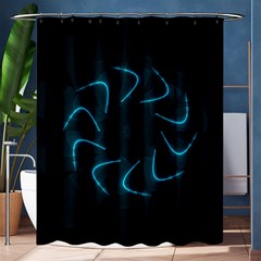 Background Abstract Decorative Shower Curtain 60  X 72  (medium)  by Nexatart