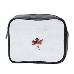 Winter Maple Minimalist Simple Mini Toiletries Bag 2-side by Nexatart