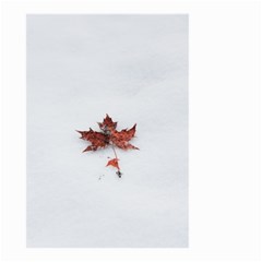 Winter Maple Minimalist Simple Small Garden Flag (two Sides) by Nexatart