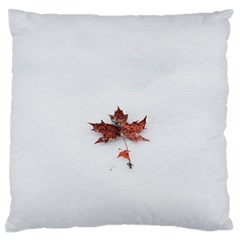 Winter Maple Minimalist Simple Standard Flano Cushion Case (two Sides) by Nexatart