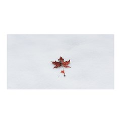 Winter Maple Minimalist Simple Satin Wrap by Nexatart