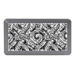 Gray Scale Pattern Tile Design Memory Card Reader (mini) by Nexatart