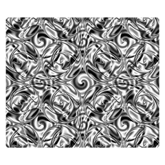 Gray Scale Pattern Tile Design Double Sided Flano Blanket (small)  by Nexatart