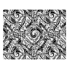 Gray Scale Pattern Tile Design Double Sided Flano Blanket (large)  by Nexatart