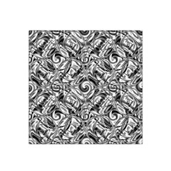 Gray Scale Pattern Tile Design Satin Bandana Scarf by Nexatart