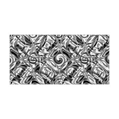 Gray Scale Pattern Tile Design Yoga Headband by Nexatart