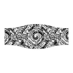 Gray Scale Pattern Tile Design Stretchable Headband by Nexatart