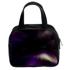 The Northern Lights Nature Classic Handbags (2 Sides) by Nexatart