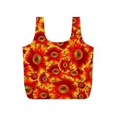 Gerbera Flowers Nature Plant Full Print Recycle Bags (s)  by Nexatart