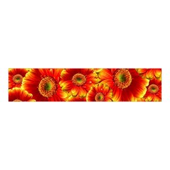 Gerbera Flowers Nature Plant Velvet Scrunchie