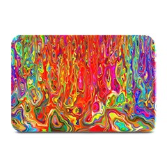 Background Texture Colorful Plate Mats by Nexatart